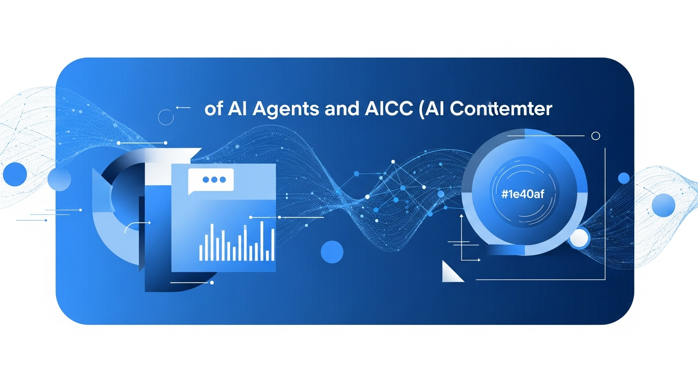 AI 에이전트와 AICC의 만남: 고객 경험 혁신의 새로운 지평