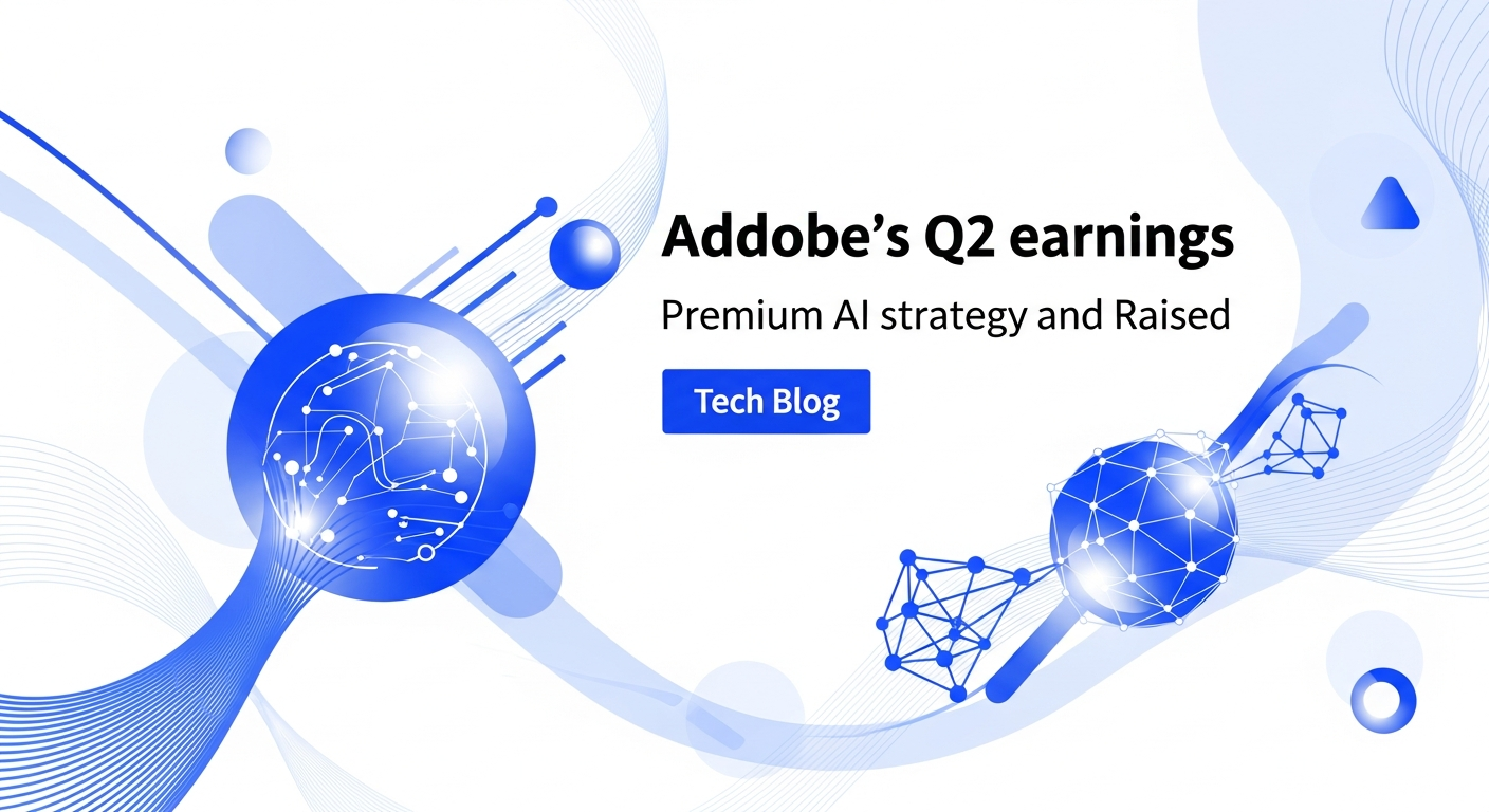 ADBE 2분기 실적: 프리미엄 AI 전략 집중 및 전망 상향